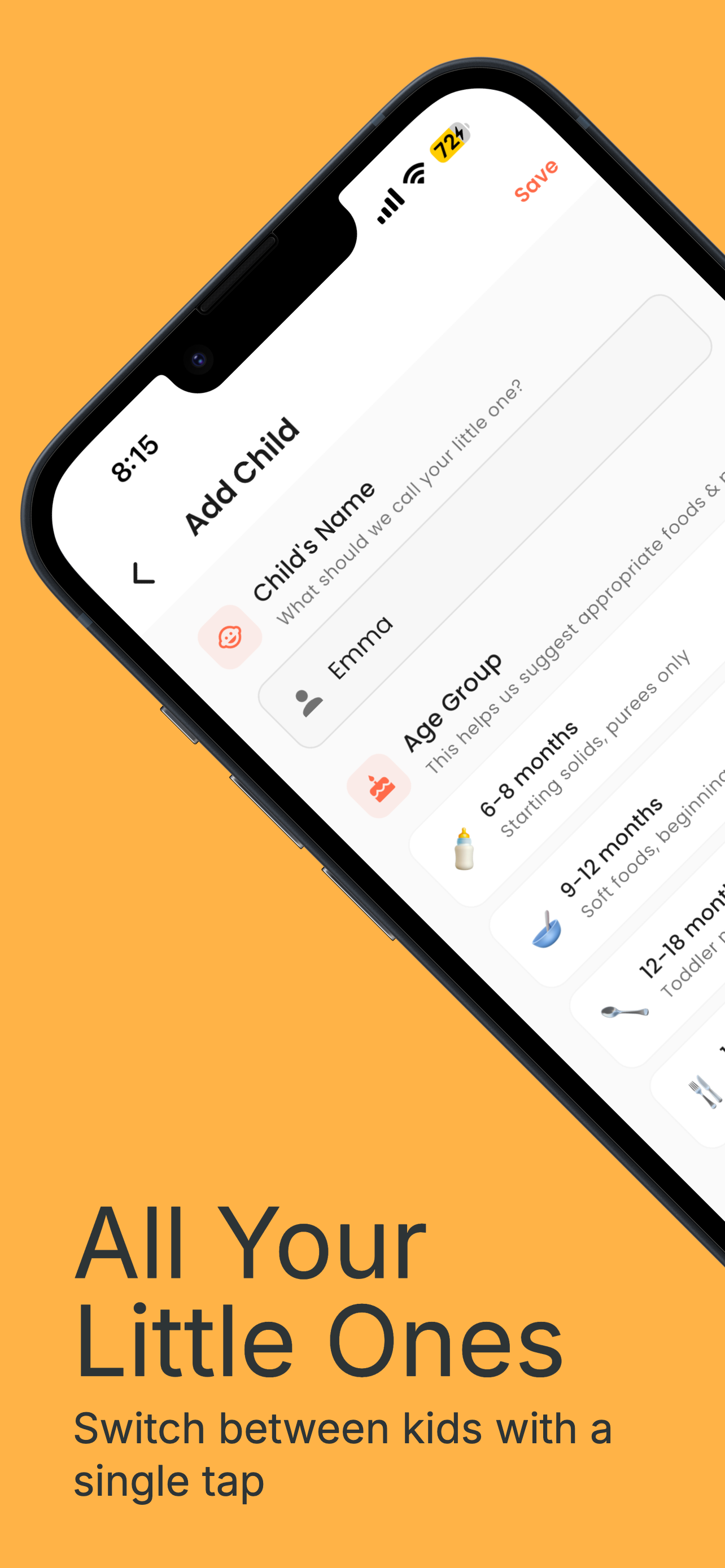 ToddlerBites App - Insights